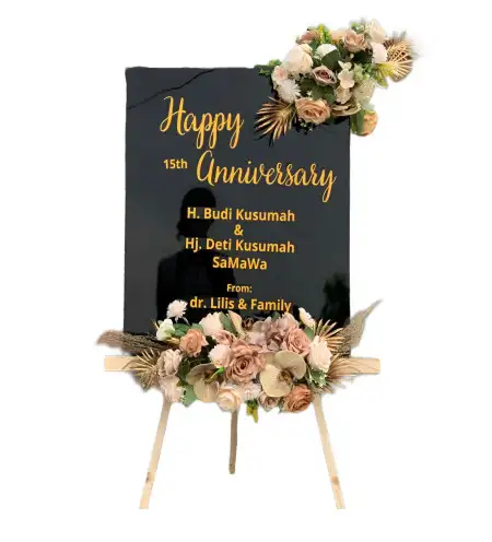 Papan Bunga Akrilik Buahan Kaja